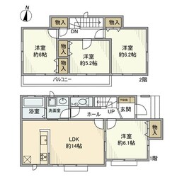 加倉戸建の物件間取画像